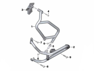 BMW Zwischenstück (links) R1250GS Adv (K51)