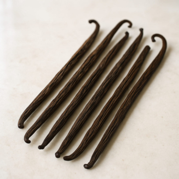 Echte Bourbon Vanille 5 Schoten, Gourmet-Qualität, ohne Zusätze, Königin der Gewürze 1 kg