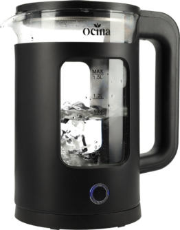 Ocina - Wasserkocher - Schwarzes Glas