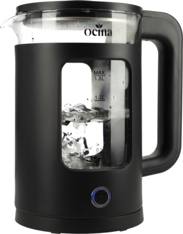 Ocina - Wasserkocher - Schwarzes Glas