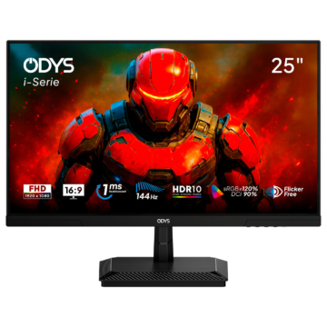 ODYS i25-F-144 Flat Gaming Monitor