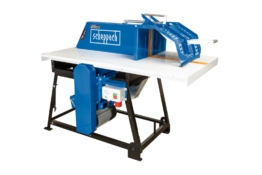 Rolltischkreissäge KE 70M Scheppach - 400V 5200W | 700mm HW Sägeblatt | 250mm Schnitthöhe | Keilriemenantrieb