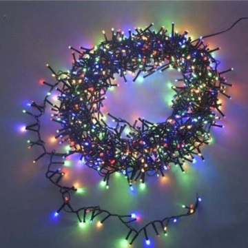 Ceruzo Farbige Weihnachtslichter - Micro Cluster - 1000 LEDs - 20 Meter - 8 Lichtfunktionen + Memory - mehrfarbig