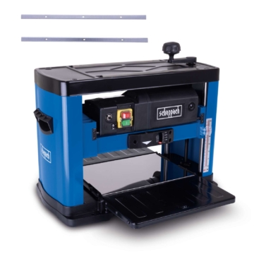 Dickenhobelmaschine PLM1800 Scheppach - 1500W | Hobelbreite 330mm / Höhe 152mm | 2 Hobelmesser