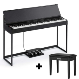 Donner OURA™ S300 Heimgebrauch Digital Piano, Klavier+Bank