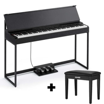 Donner OURA™ S300 Heimgebrauch Digital Piano, Klavier+Bank