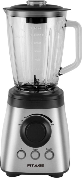 FITAGE Blender - Küchenmixer - 1200W und 1.9L Krug - Smoothie Maker - Mixer für unterwegs