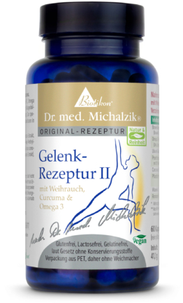 Gelenk-Rezeptur-II-mit-Weihrauch | 400mg Boswellia serrata | 60 Kapseln |  Dr. med. Michalzik