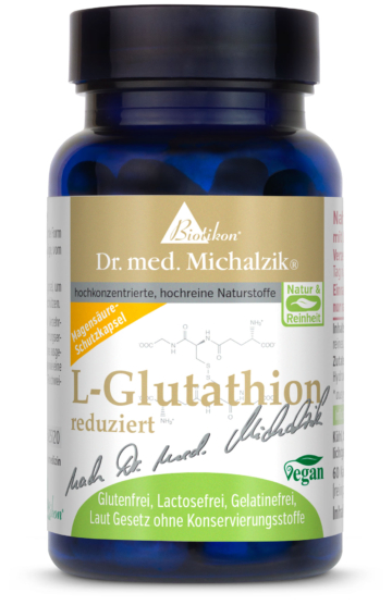 GSH-L-Glutathion | 600mg GSH-L-Glutathion | 60 Kapseln |  Dr. med. Michalzik