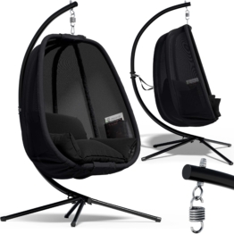 Hängesessel Alvie Anthrazit 190x140x110cm