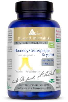 Homocysteinspiegel-Regulat | 270mg Cholin-Bitartrat | 90 Kapseln |  Dr. med. Michalzik
