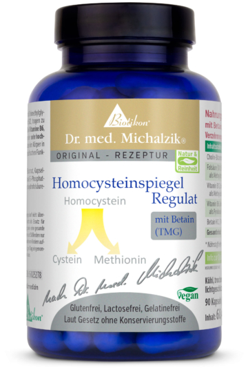 Homocysteinspiegel-Regulat | 270mg Cholin-Bitartrat | 90 Kapseln |  Dr. med. Michalzik