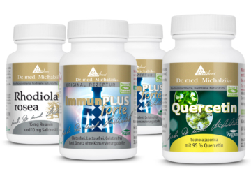 Immun-Booster Kurprogramm | 2x ImmunPLUS forte mit Quercetin und Rhodiola rosea  |  240 Kapseln |  Dr. med. Michalzik