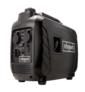 Inverter IGT2500 Scheppach - max. 2000W | 2x 230V Steckdosen 2x 230V / 1x 12V DC Anschluss