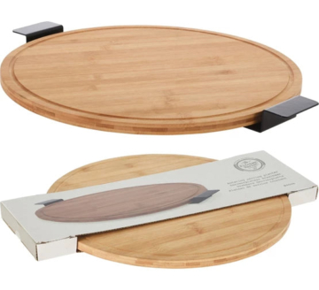 KITCHEN MARKET Serviertablett aus Bambus - Durchmesser 40cm
