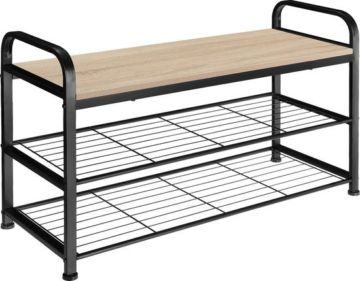 tectake - Schuhregal Southampton Industrieleuchte - 404286