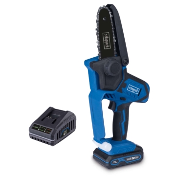 Akku Gehölzschneider C-PS100-X Set S Scheppach - 127mm Schnittlänge | 4,8 m/sec | inkl. 2Ah 20V Akku + 2,4 A Ladegerät