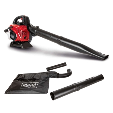 Benzin Laubbläser & Laubsauger LBH3500P Scheppach - 1,2PS | 295 km/h | Häcksler | inkl. 50L Fangsack