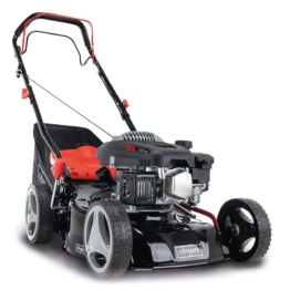 Benzinrasenmäher MS150-42 - inkl. Motoröl | 42 Schnittbreite | Radantrieb | 45L Fangbox