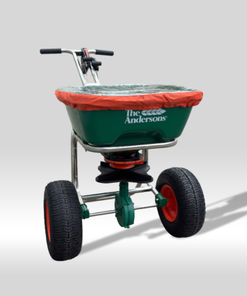 Premium Streuwagen mit Edelstahlrahmen