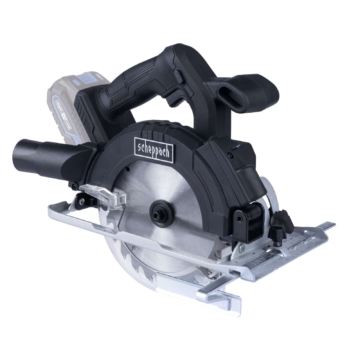 Akku Handkreissäge C-HKS169BE-X Scheppach Black - 165mm Sägeblatt | max. 53mm Schnitttiefe | LED-Arbeitsleuchte | ohne Akku & Ladegerät