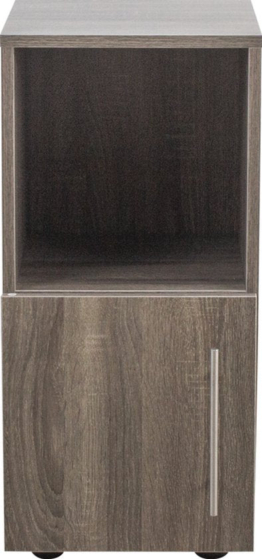 Nachttisch - Flurschrank - 64 cm hoch - braun gefärbt