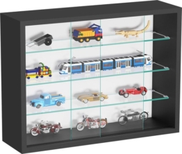 Vitrine stehend hängend Wandvitrine - Schiebetüren - 50 x 40 x 13 cm