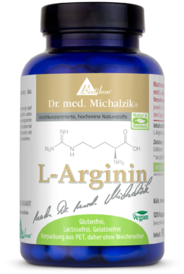 Arginin | 2600mg L-Arginin HCL | 120 Kapseln |  Dr. med. Michalzik