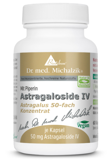 Astragaloside-IV | 350mg Astragalus-Extrakt über 50-fach konzentriert | 60 Kapseln |  Dr. med. Michalzik