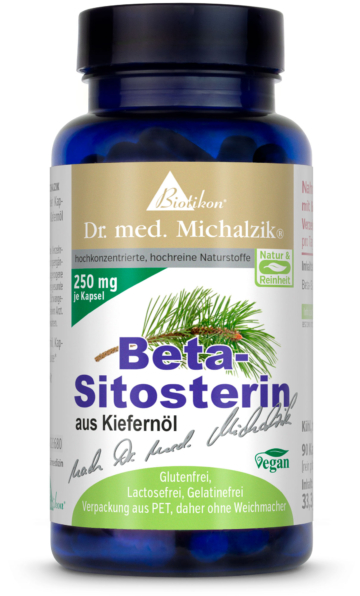 Beta-Sitosterol | 250mg Beta-Sitosterol | 90 Kapseln |  Dr. med. Michalzik
