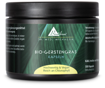 Bio Gerstengras | 4300 mg | 300 Kapseln | Dr. med. Michalzik