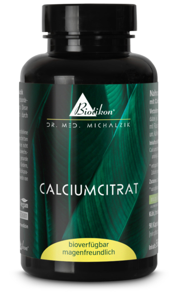Calciumcitrat Kapseln | 674 mg Calcium | 90 Kapseln | Dr. med. Michalzik