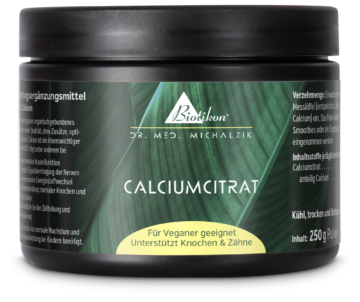 Calciumcitrat Pulver | 968 mg Calcium | 250 g | Dr. med. Michalzik