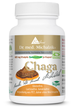 Chaga | 1260mg Chaga-Naturextrakt | 60 Kapseln |  Dr. med. Michalzik