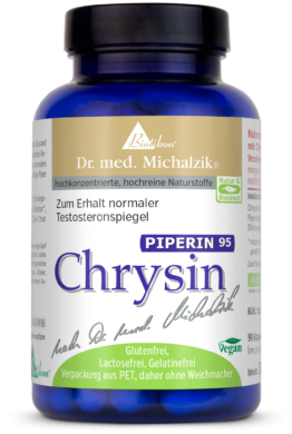 Chrysin-Piperin | 1500mg Chrysin | 90 Kapseln |  Dr. med. Michalzik