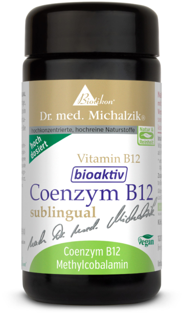 Coenzym-Vitamin-B12-bioaktiv-sublingual | 0,125mg Vitamin B12 | 120 Presslinge |  Dr. med. Michalzik