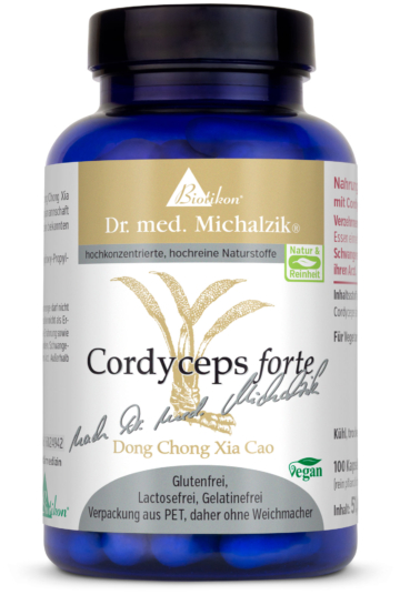 Cordyceps | 1200mg Cordyceps sinensis-Extrakt | 100 Kapseln |  Dr. med. Michalzik