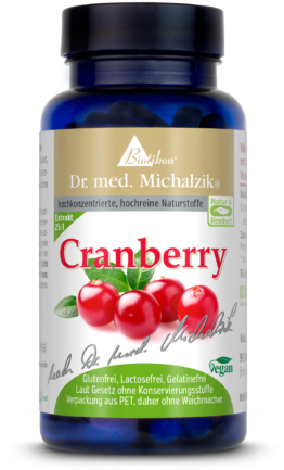 Cranberry | 1200mg Cranberry-Extrakt | 90 Kapseln |  Dr. med. Michalzik