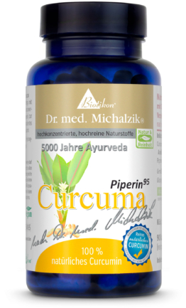 Curcuma-Piperin | 440mg Extrakt aus Curcuma longa | 90 Kapseln |  Dr. med. Michalzik