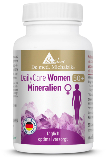 DailyCare-Women-50-Mineralien 60 Kapseln | 2000mg Sango-Korallen-Pulver | 60 Kapseln |  Dr. med. Michalzik