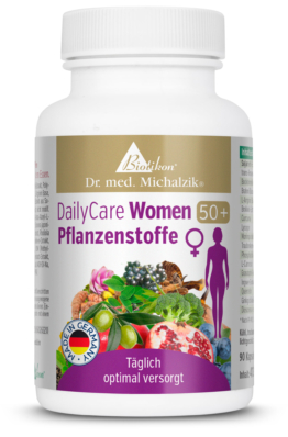 DailyCare-Women-50-Pflanzenstoffe 90 Kapseln | 100mg Sojamehl-Extrakt | 90 Kapseln |  Dr. med. Michalzik