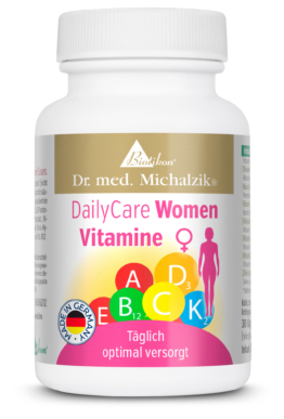 DailyCare-Women-Vitamine 30 Kapseln | 0,8mg Vitamin A  | 30 Kapseln |  Dr. med. Michalzik