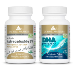 DNA-Protector + Astragaloside IV Bundle | 120 Kapseln |  Dr. med. Michalzik