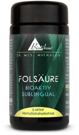 Folsäure-bioaktiv-Vitamin-B9 | 0,8mg Folsäure | 120 Kapseln |  Dr. med. Michalzik