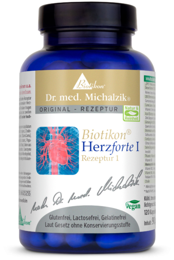 Herz-forte-I | 370mg OPC-Premiumextrakt | 120 Kapseln |  Dr. med. Michalzik