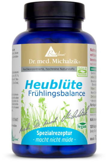 Heublüte Frühlingsbalance | 500mg Quercetin | 120 Kapseln |  Dr. med. Michalzik