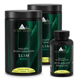 Holistic Transformation Program | Proteinshake + Metabolism Booster Kapseln | Dr. med. Michalzik