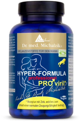 Hyper Formula professional PRO viril | 3400mg L-Arginin | 120 Kapseln |  Dr. med. Michalzik