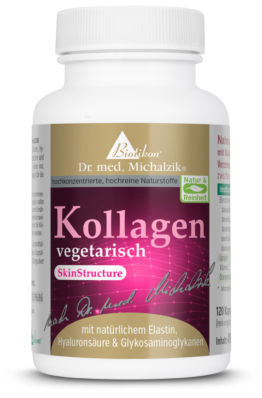 Kollagen vegetarisch SkinStructure | 120 Kapseln | Dr. med. Michalzik