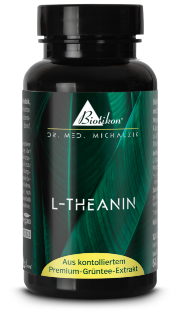 L-Theanin Kapseln | 200 mg L-Theanin + Magnesium | 120 vegane Kapseln | Dr. med. Michalzik